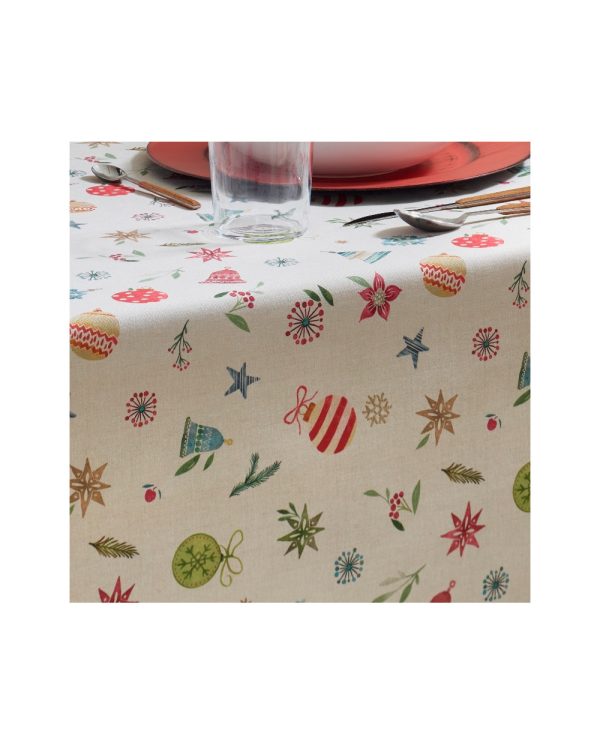 Stain Resistant Tablecloth – Bells Medium 150cm x 250cm