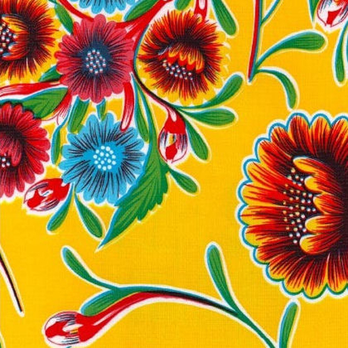 Mexican Oilcloth Sweet Flower Yellow | BenElke